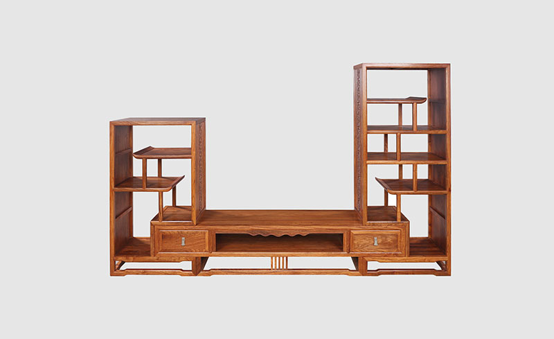 宁波中式装饰厅柜组合家具效果图